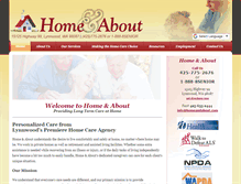 Tablet Screenshot of homeandabout.com